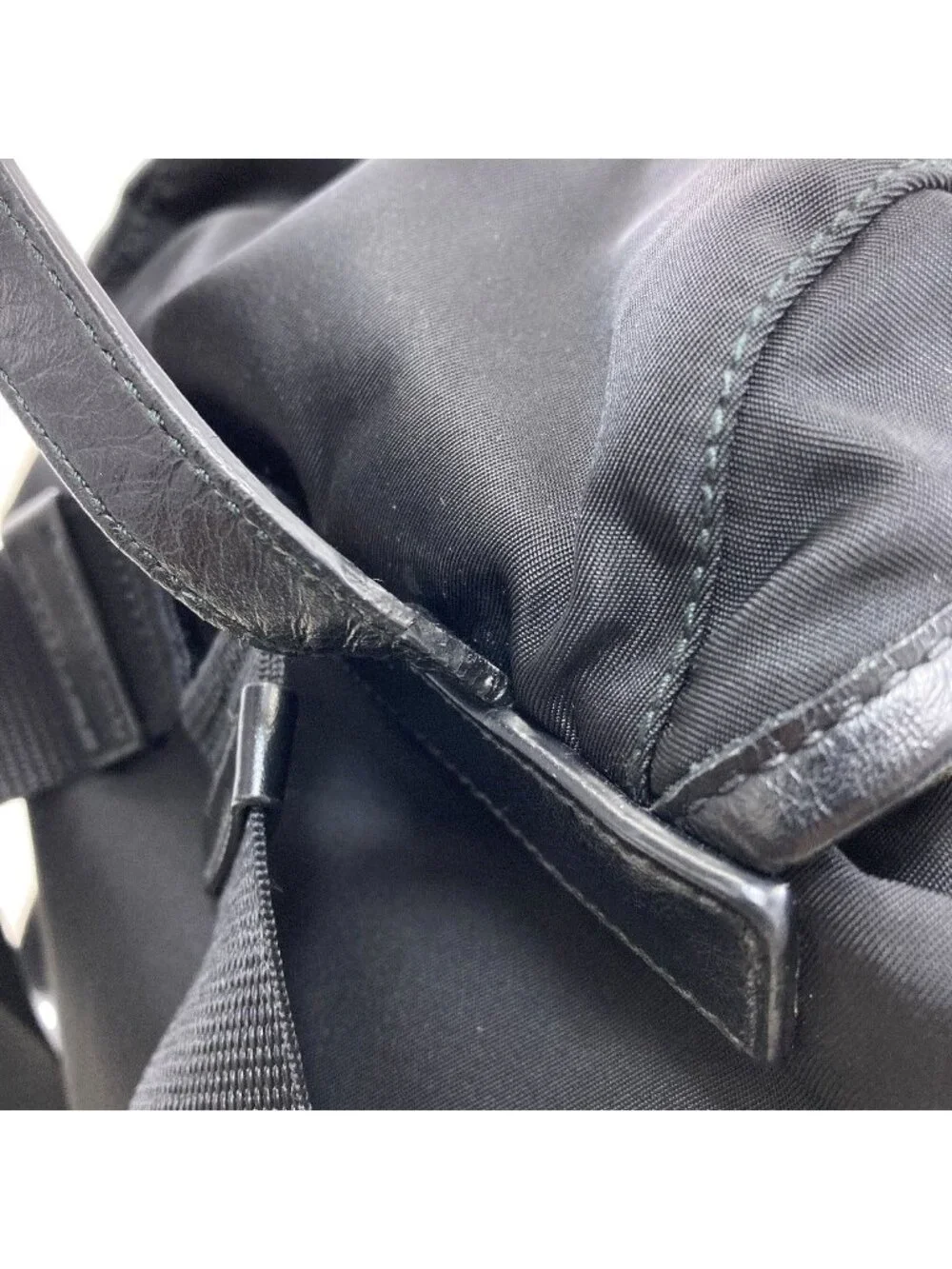 Prada Logo Backpack Nylon